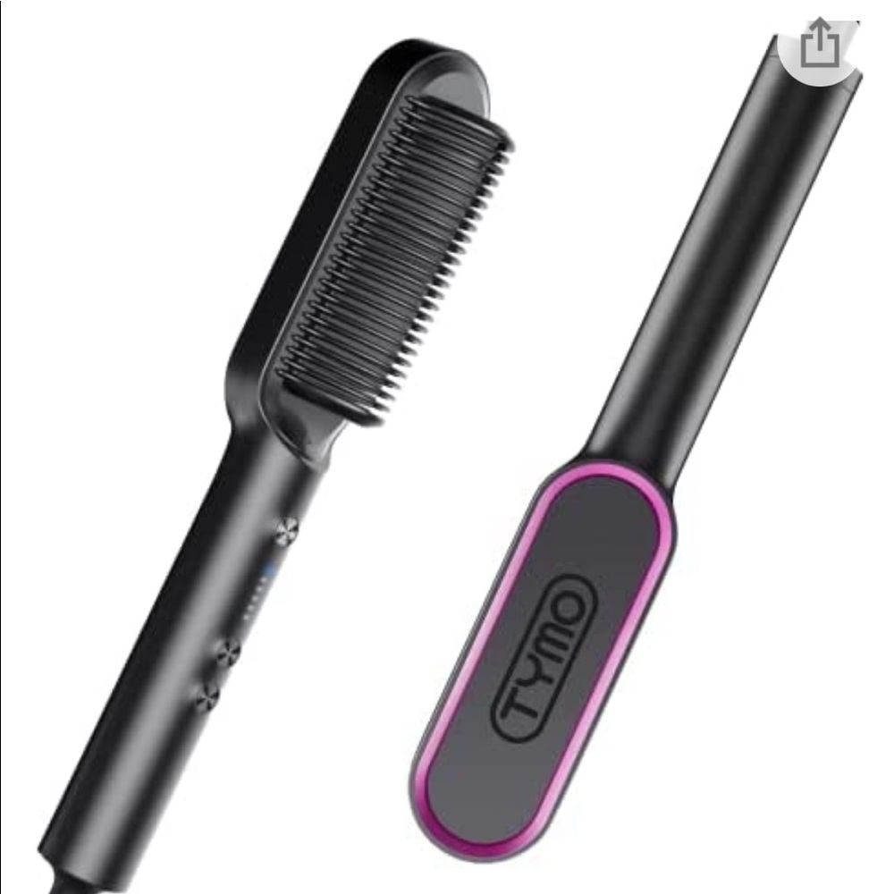 Straightening brush